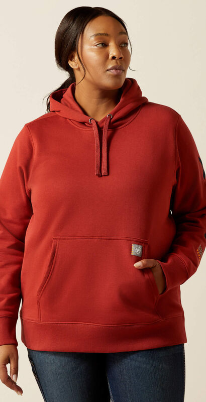 Rebar Graphic Hoodie Front Plus